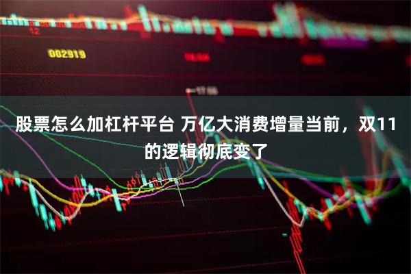股票怎么加杠杆平台 万亿大消费增量当前，双11的逻辑彻底变了